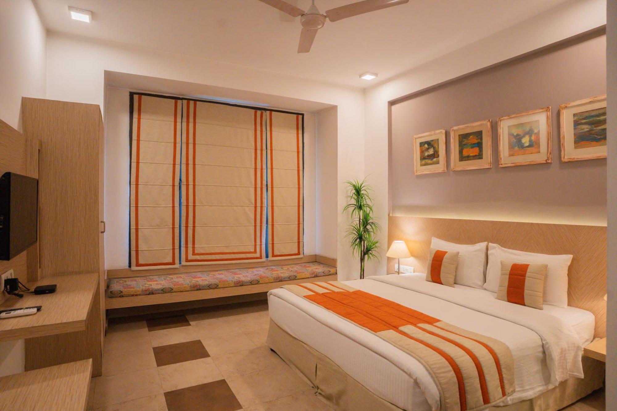 Ahuja Residency Parklane Hotel Gurgaon Luaran gambar