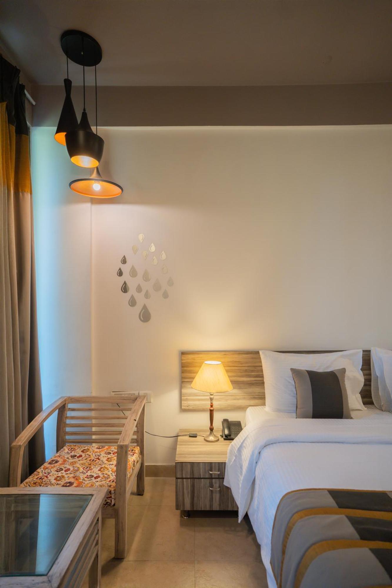 Ahuja Residency Parklane Hotel Gurgaon Luaran gambar